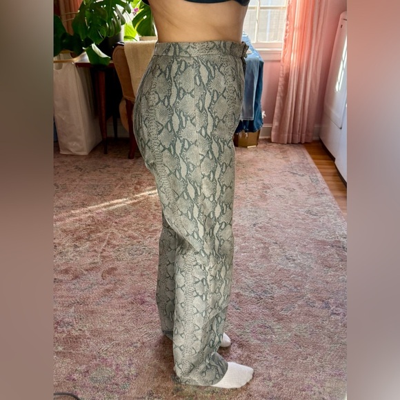 Vintage Colebrook & Co. Snakeskin Trousers - Picture 2 of 10